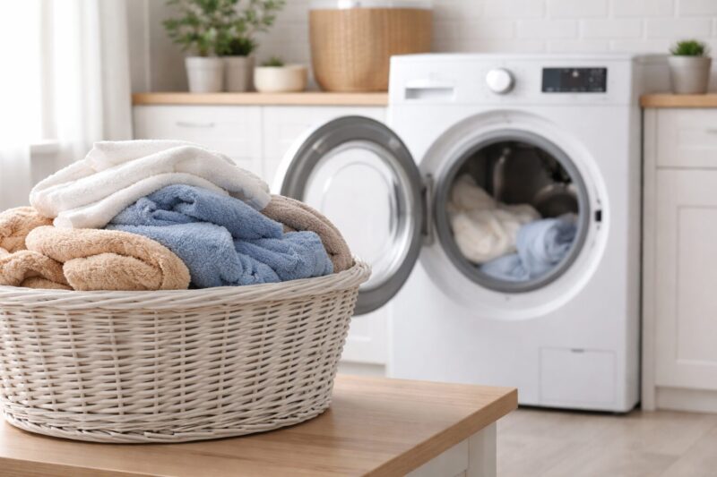 家庭用乾燥機の乾燥時間のイメージ