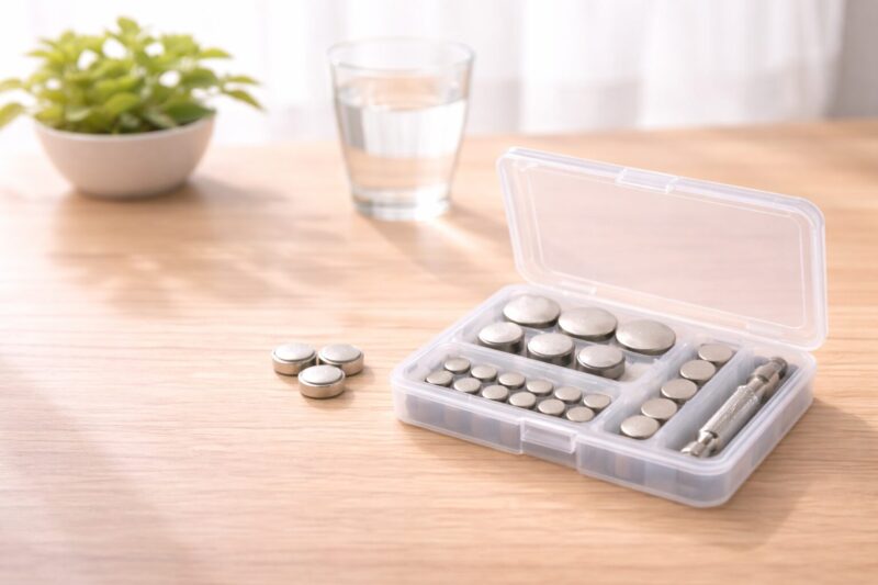 ボタン電池の型番の調べ方や選び方をわかりやすく解説するイメージ