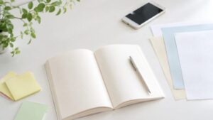 配偶者の呼び方や妻・夫・嫁・旦那・主人の違いをノートで整理するイメージ