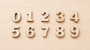 希望ナンバーが思いつかない時に候補を選ぶための数字一覧